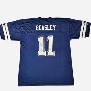 NFL Dallas Cowboys Authentic Apparel #11 Cole Beasley Jersey Blue Size XL